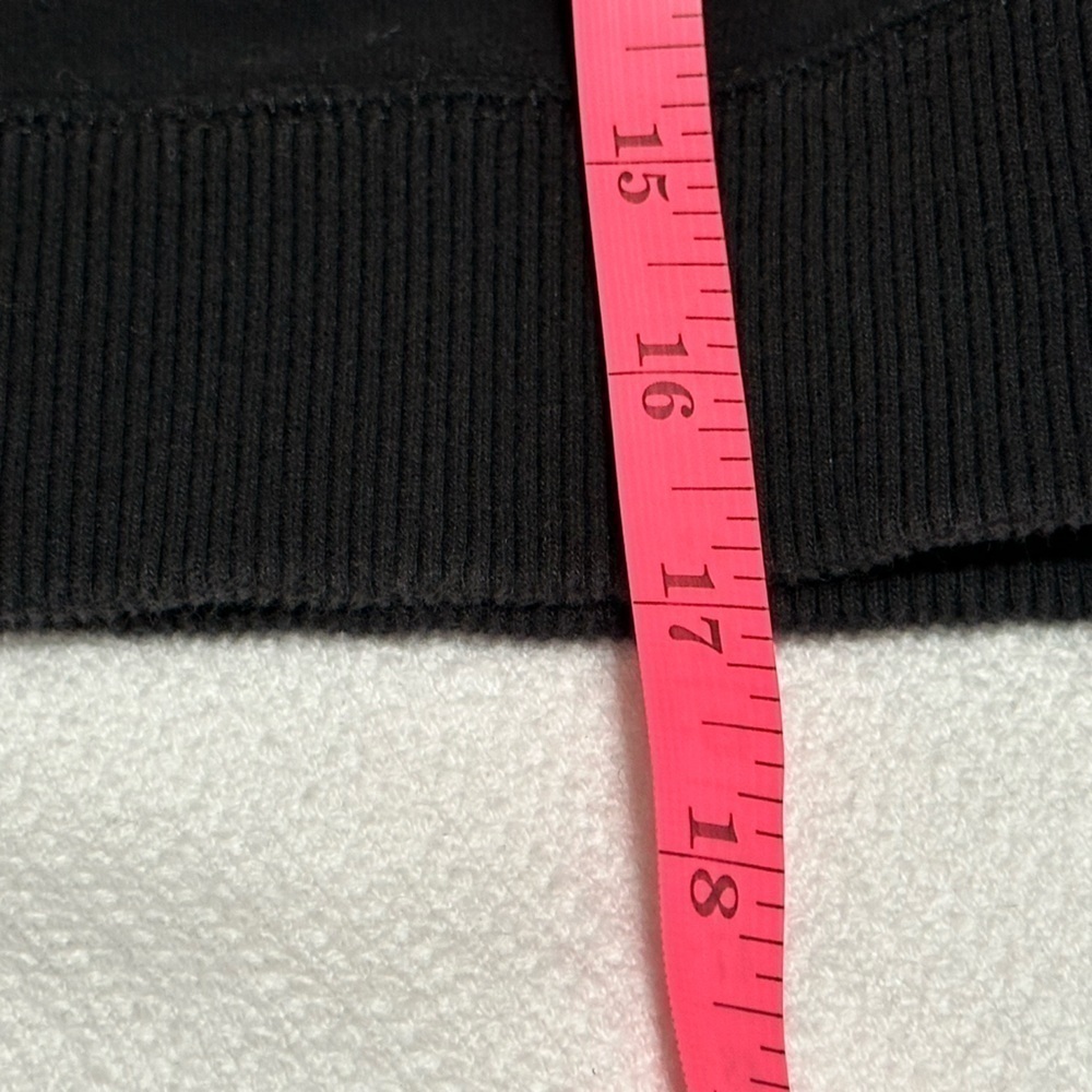 Boys barely worn long sleeved black sweatshirt, size M (5/6) - Picture 2 of 6
